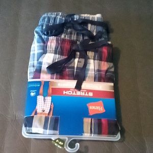 Hanes woven sleep shorts